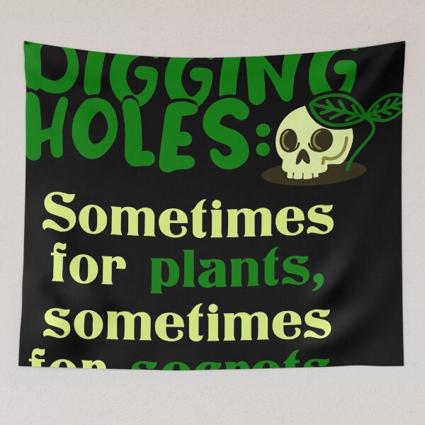 Item preview, Digging Holes for Plants and Secrets Gardening Humor designed and sold by LinaValearte.