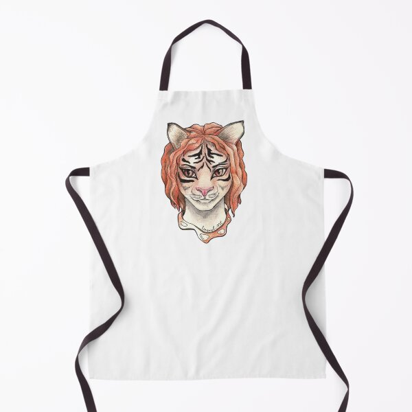 Item preview, Year of the Tiger — Chinese Zodiac Tiger Portrait Illustration designed and sold by BlackLineLab.