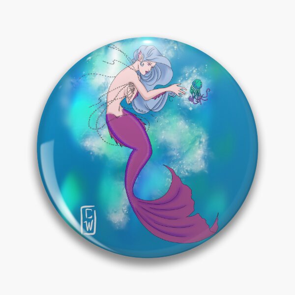 Item preview, Aurora mermaid designed and sold by GrungePanda.