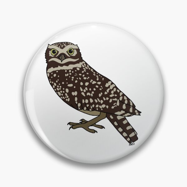 Item preview, Burrowing Owl (Athene cunicularia) designed and sold by MirandaFreezie.