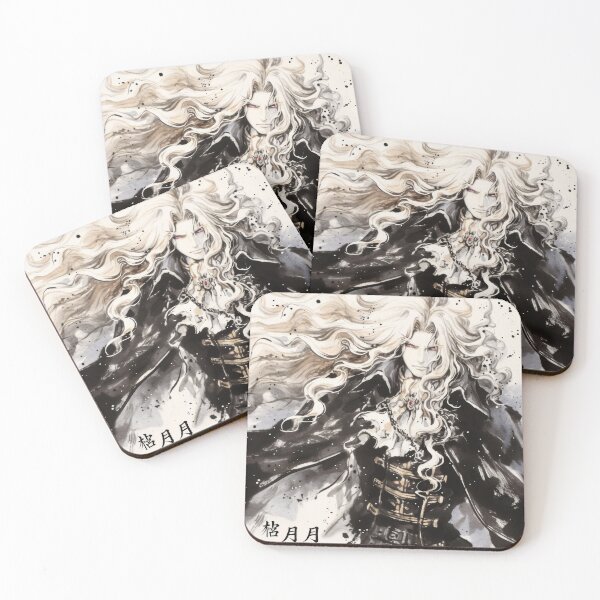 Item preview, Alucard Sumi-e designed and sold by AnimeArsenalPrints.