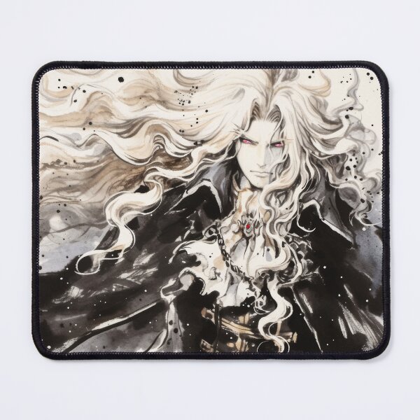 Aperçu de l'œuvre Alucard Sumi-e créée et vendue par AnimeArsenalPrints.