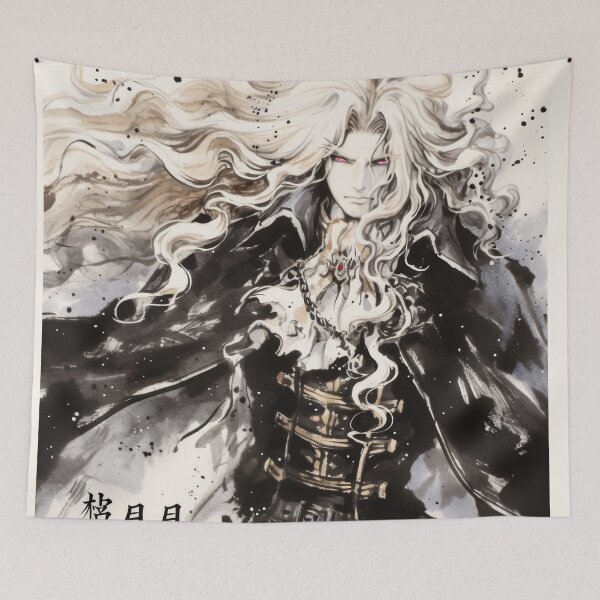 Item preview, Alucard Sumi-e designed and sold by AnimeArsenalPrints.