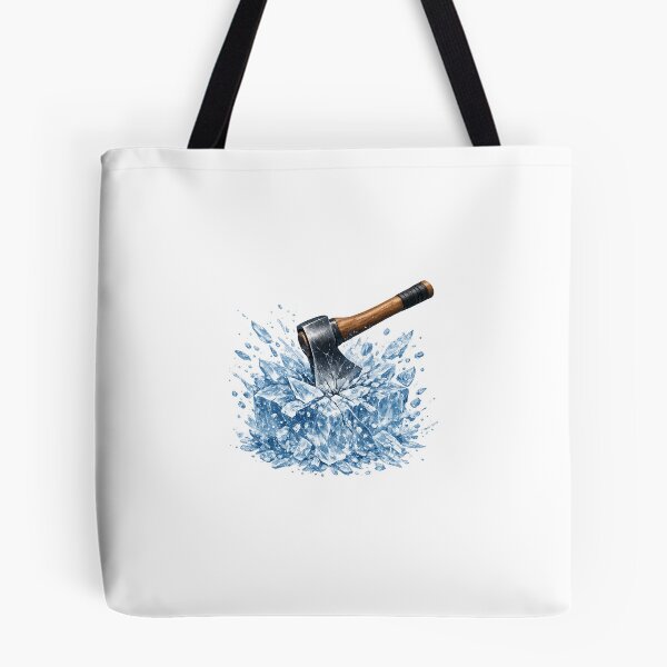 Item preview, Ice Shattered by Ax – Frozen Power Illustration designed and sold by renemo3osow.
