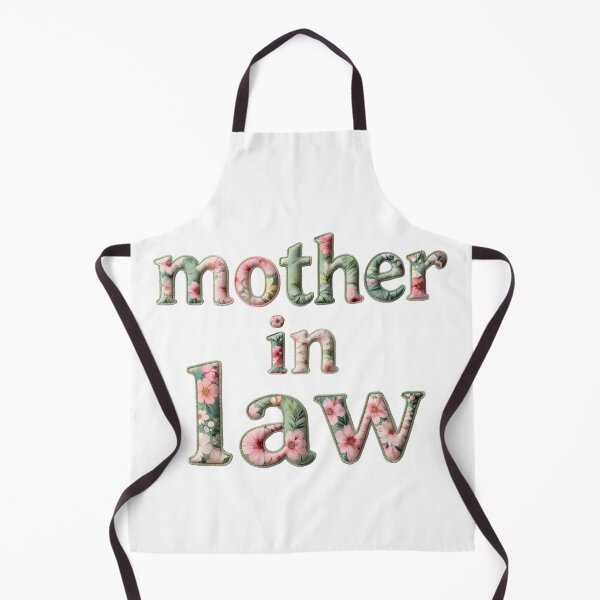 Item preview, MOTHER IN LAW - IN PRETTY FAUX LETTERING designed and sold by AlexOBrienArt.