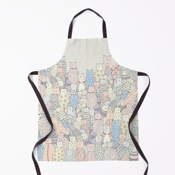 Item preview, Colorful Cat and Kitten Doodle Art designed and sold by aimeeandkate.