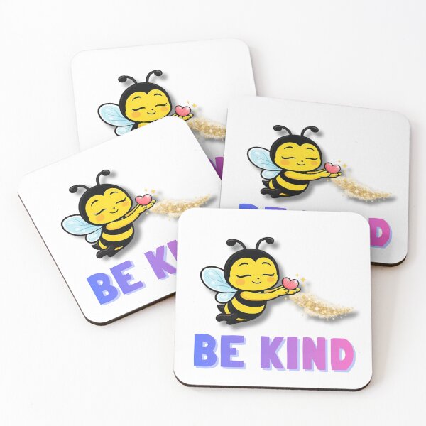 Item preview, Just Bee - Be Kind Multicoloured.  designed and sold by ArtbyClarkie.