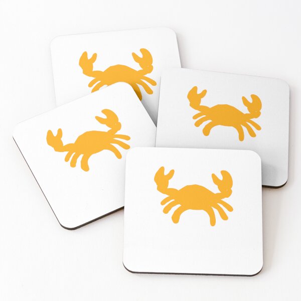 Item preview, Yellow Crab Zodiac Silhouette – Cancer Sign designed and sold by Theo86.