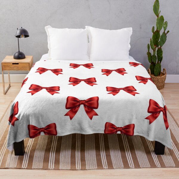 Item preview, red bow designed and sold by Jara Palis.