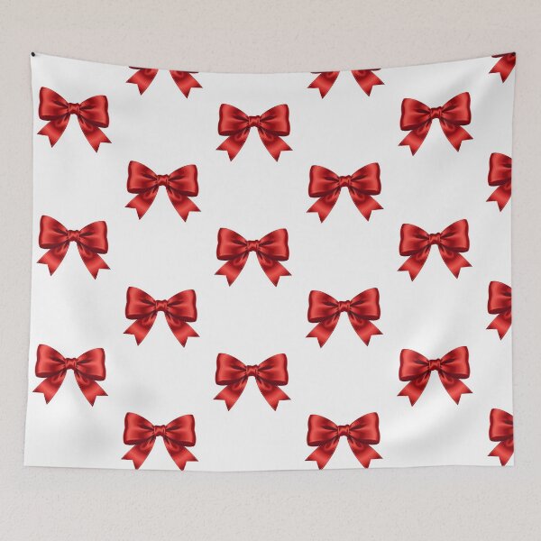 Item preview, red bow designed and sold by Jara  Palis.