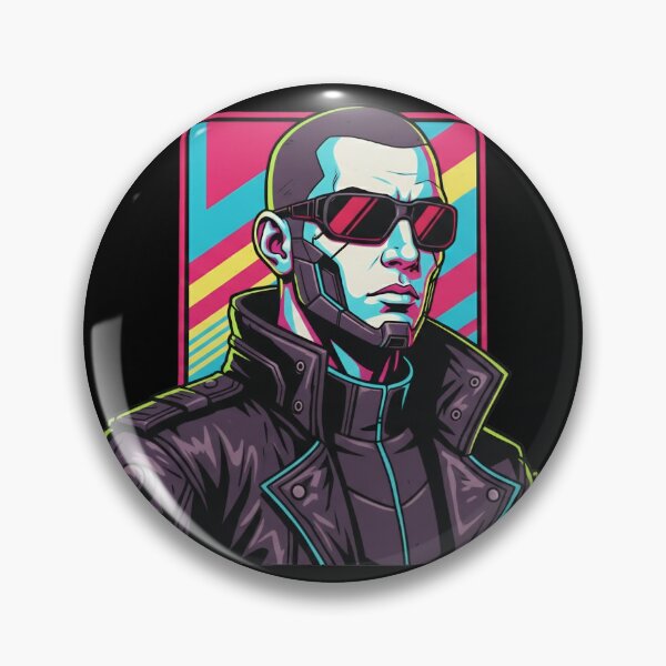 Item preview, Cyberpunk Urban Agent - Night City Techwear designed and sold by BounoWorld.