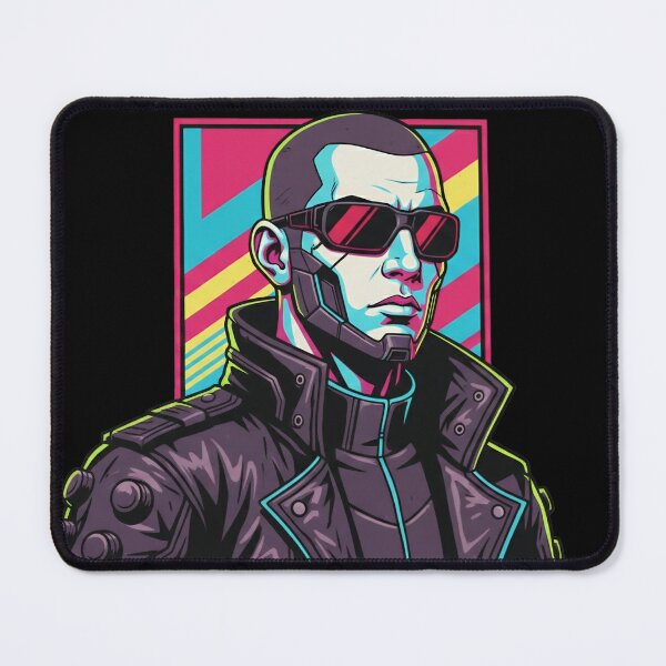 Item preview, Cyberpunk Urban Agent - Night City Techwear designed and sold by BounoWorld.