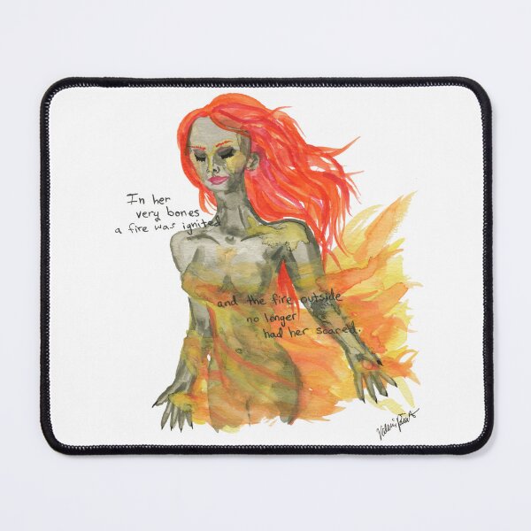 Item preview, In her very bones a fire was ignited designed and sold by Valerie Parente.