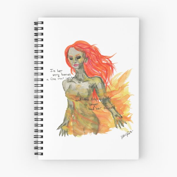 Item preview, In her very bones a fire was ignited designed and sold by Valerie Parente.