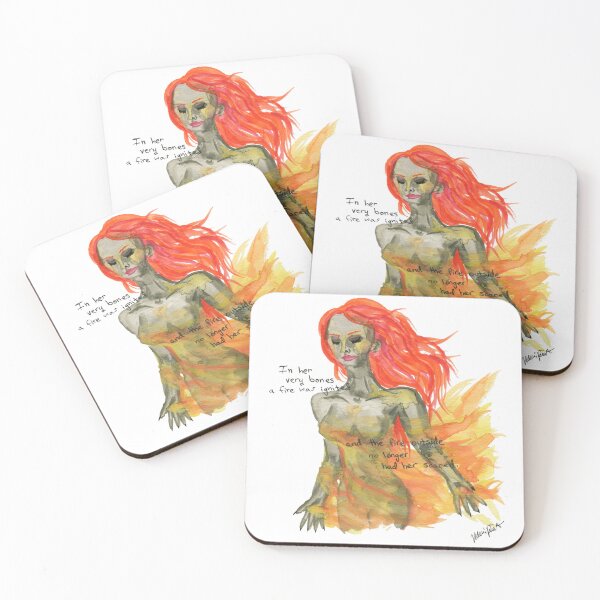 Item preview, In her very bones a fire was ignited designed and sold by Valerie Parente.