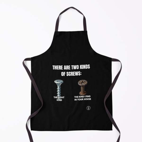 Item preview, Funny Handyman Screws Joke - Right Kind vs Your House designed and sold by The Handyman's Lab.