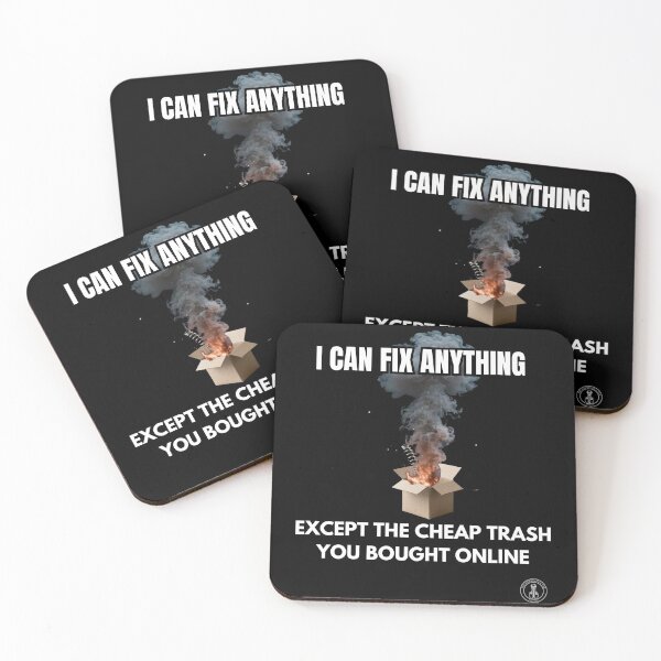 Item preview, Funny Handyman Quote - Cheap Online Parts Joke - Fix Anything designed and sold by The Handyman's Lab.
