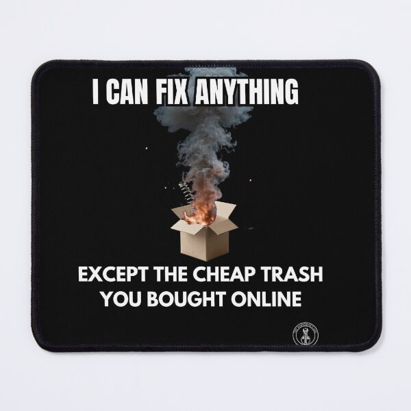 Item preview, Funny Handyman Quote - Cheap Online Parts Joke - Fix Anything designed and sold by The Handyman's Lab.