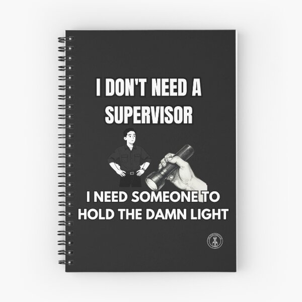 Item preview, Funny Handyman Supervisor Joke - Hold The Damn Light designed and sold by The Handyman's Lab.
