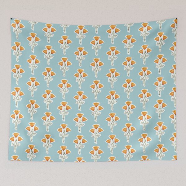 Item preview, California Poppies Flower designed and sold by shantiru.