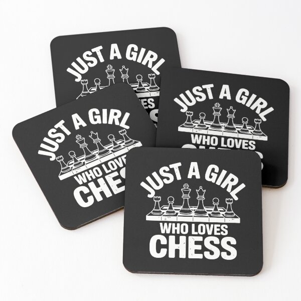 Item preview, Just a Girl Who Loves Chess designed and sold by jkrphoto.