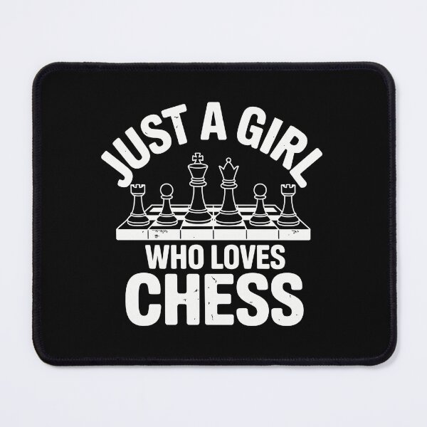 Item preview, Just a Girl Who Loves Chess designed and sold by jkrphoto.