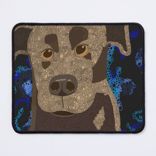 Item preview, Abstract dog designed and sold by TheTardisMachine.