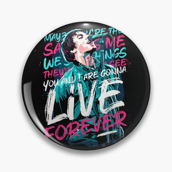 Item preview, Liam Gallagher Live Forever design.. designed and sold by EzequielBC.