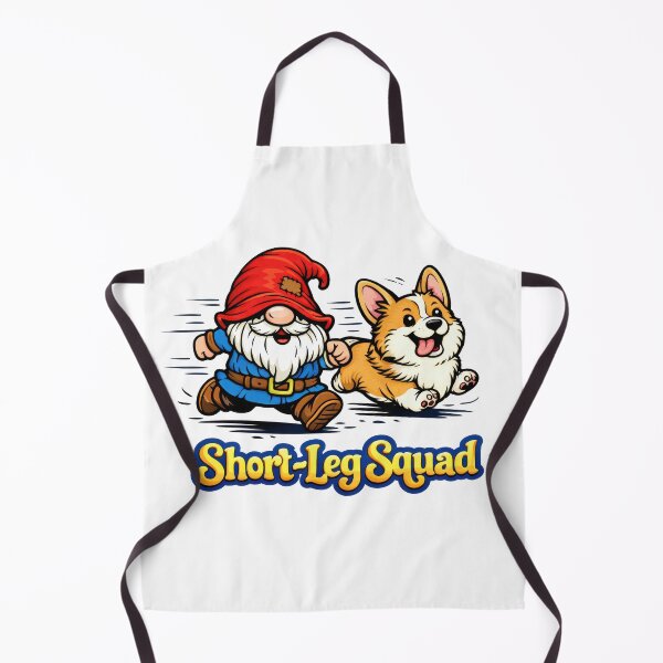 Item preview, Short-Leg Squad: Gnome and Corgi Race Illustration designed and sold by Moriarty's Digital Visions.