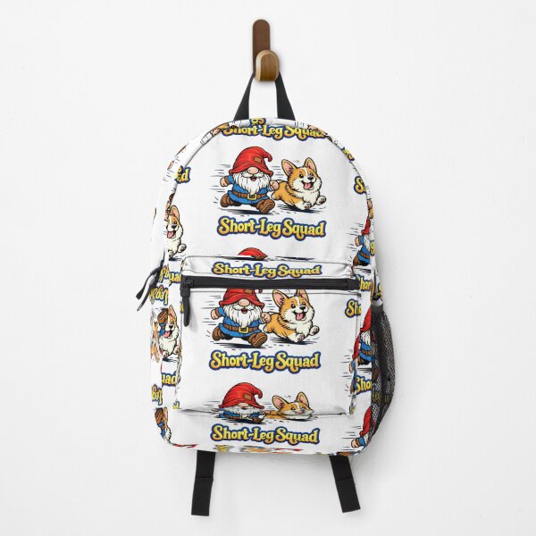 Item preview, Short-Leg Squad: Gnome and Corgi Race Illustration designed and sold by Moriarty's Digital Visions.