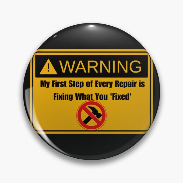 Item preview, Funny Handyman Quote - Fixing Your Fixes designed and sold by The Handyman's Lab.