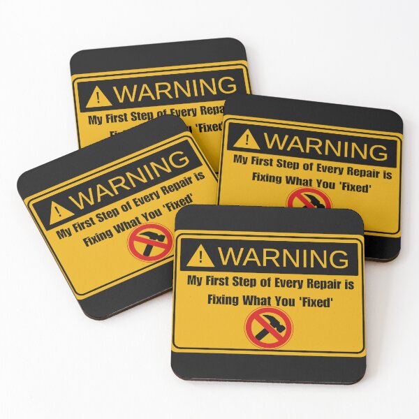 Item preview, Funny Handyman Quote - Fixing Your Fixes designed and sold by The Handyman's Lab.