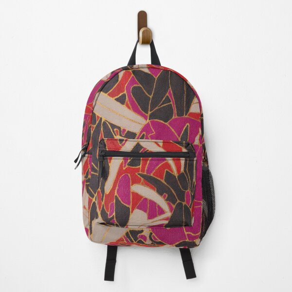 Item preview, Abstract Lilly Pilly – Bold Australian Native Orange Pink designed and sold by hayleygpaints.