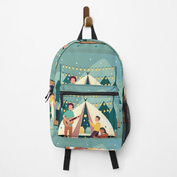 Item preview, Family Camping Adventure: Musical Night & The T-Shirt Rebel designed and sold by OmaimaStore.