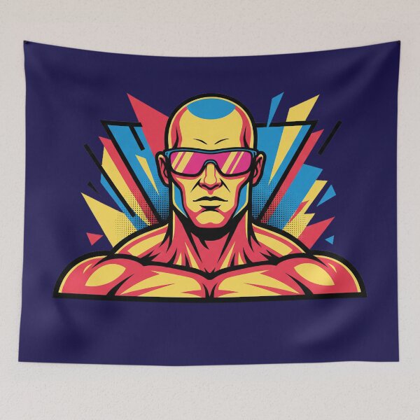 Item preview, Cyber-Muscle Maverick - Urban Tech Elite designed and sold by BounoWorld.