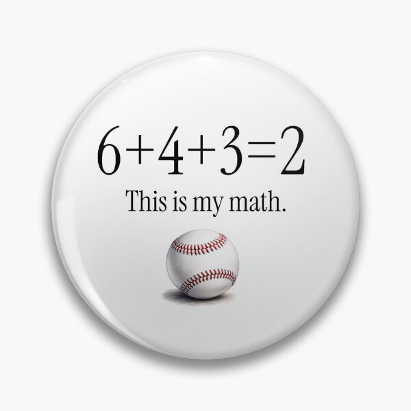 Item preview, 6+4+3=2 ... This is My Math funny baseball  designed and sold by The Sporty Nerd.