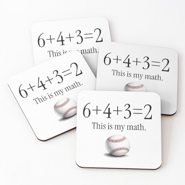 Item preview, 6+4+3=2 ... This is My Math funny baseball  designed and sold by The Sporty Nerd.