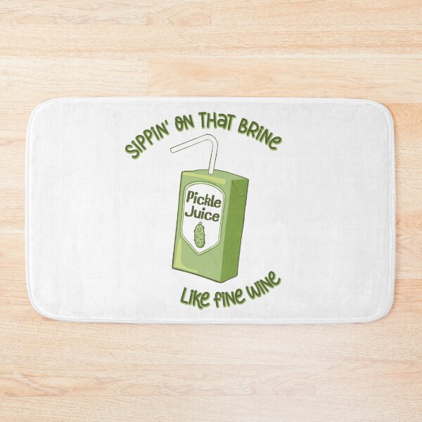 Item preview, Sippin' on that brine like fine wine text with pickle juice box designed and sold by KatelynMitalski.