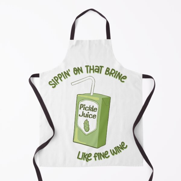 Item preview, Sippin' on that brine like fine wine text with pickle juice box designed and sold by KatelynMitalski.