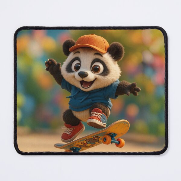 Item preview, Skater Panda designed and sold by Sillytoe.