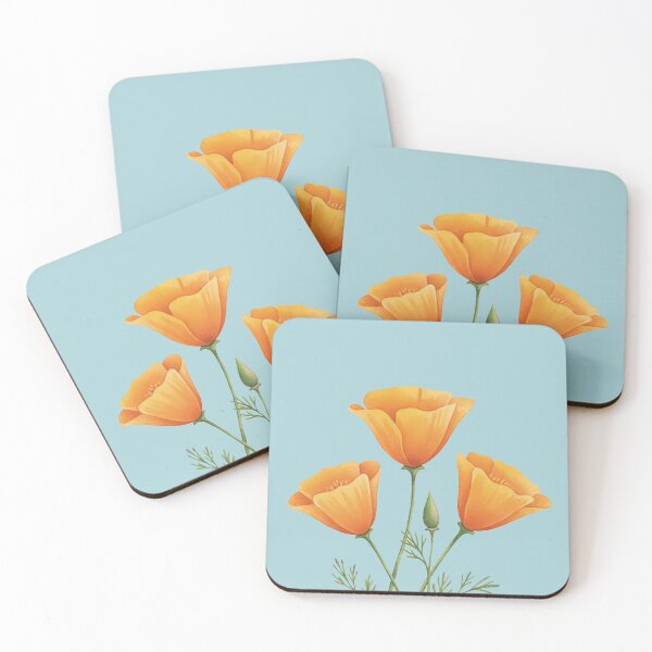 Item preview, California Poppy Flower designed and sold by shantiru.
