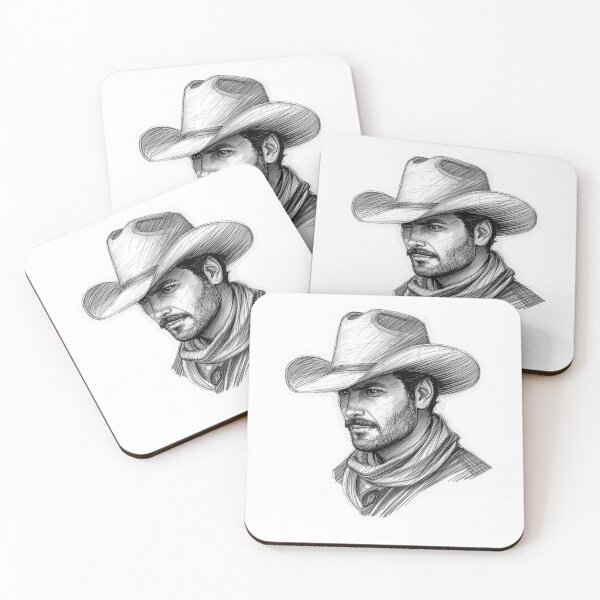 Item preview, cowboy sketch designed and sold by Jara  Palis.
