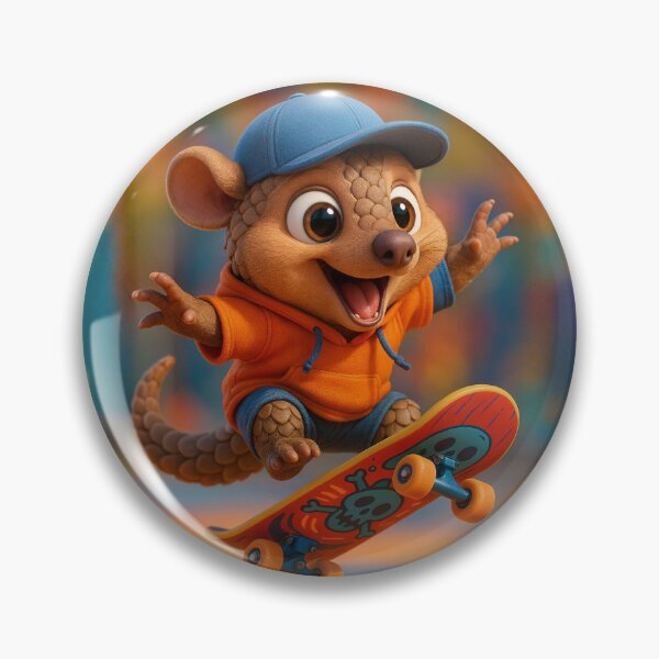 Item preview, Skater Pangolin designed and sold by Sillytoe.
