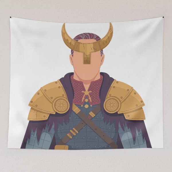 Item preview, Warrior of the Crimson Order | Minimalist Fantasy Knight Portrait designed and sold by SimpleSquirrel.