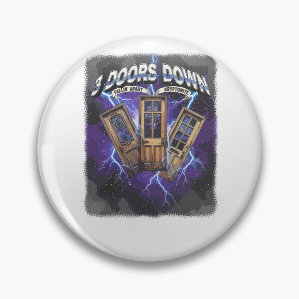 Item preview, 3 Doors Down Vintage Lightning Graphic Tee designed and sold by Evaevonechi.