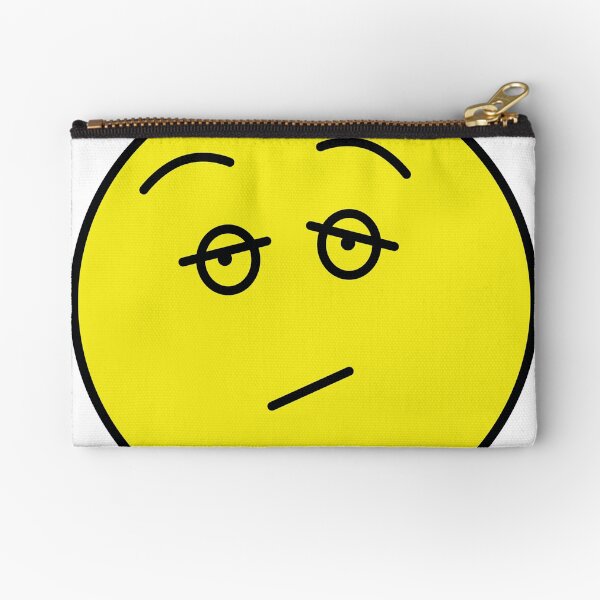 How do I feel today? Eh... Zipper Pouch