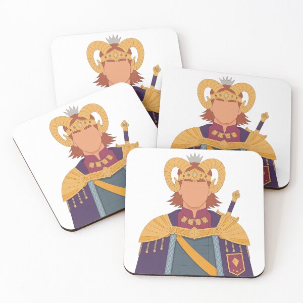 Item preview, Warrior of the Crimson Order | Minimalist Fantasy Knight Portrait designed and sold by SimpleSquirrel.