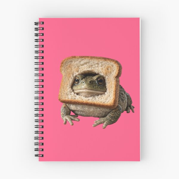 Item preview, A toad with a bread helmet designed and sold by FroggyOnly.