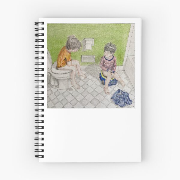 Item preview, Brother helping with potty training designed and sold by Art Class.