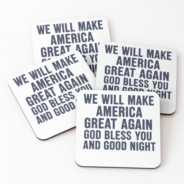 Item preview, MAGA God Bless You and Good Night Patriotic Tee designed and sold by Evaevonechi.